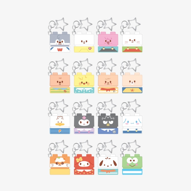 SECRET BLOCK STAMP - SKZOO X SANRIO CHARACTERS (RANDOM)