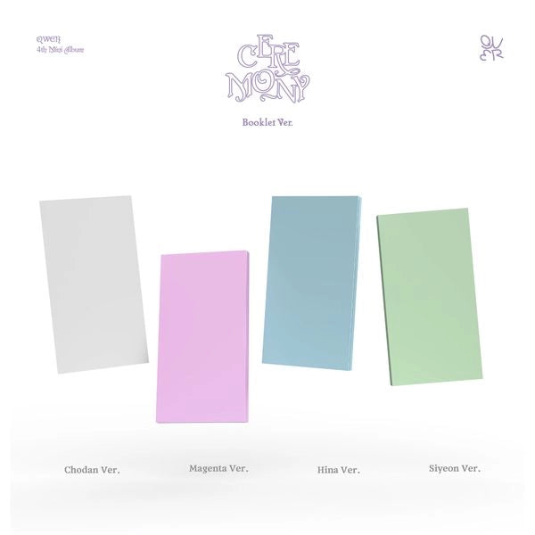 QWER 4TH MINI ABLUM - CEREMONY (BOOKLET VER.)