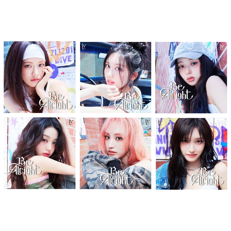 IVE JAPANESE ALBUM - BE ALRIGHT (SOLO JACKET VER.)