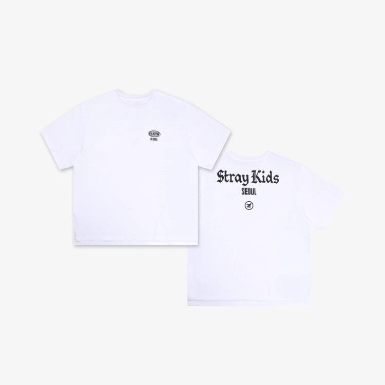 STRAY KIDS - T-SHIRT SEOUL Ver. - SKZOO EVERYWHERE ALL AROUND THE WORLD MD
