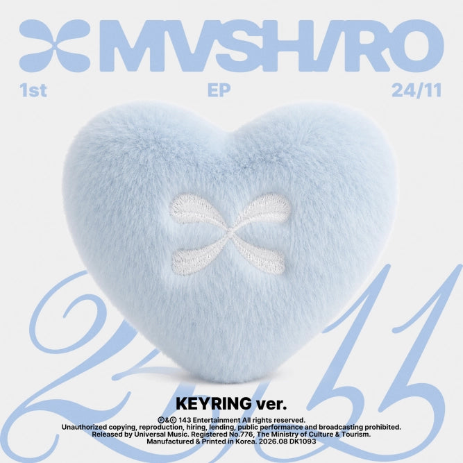 MASHIRO 1ST EP ALBUM - 24/11 (KEYRING VER.)