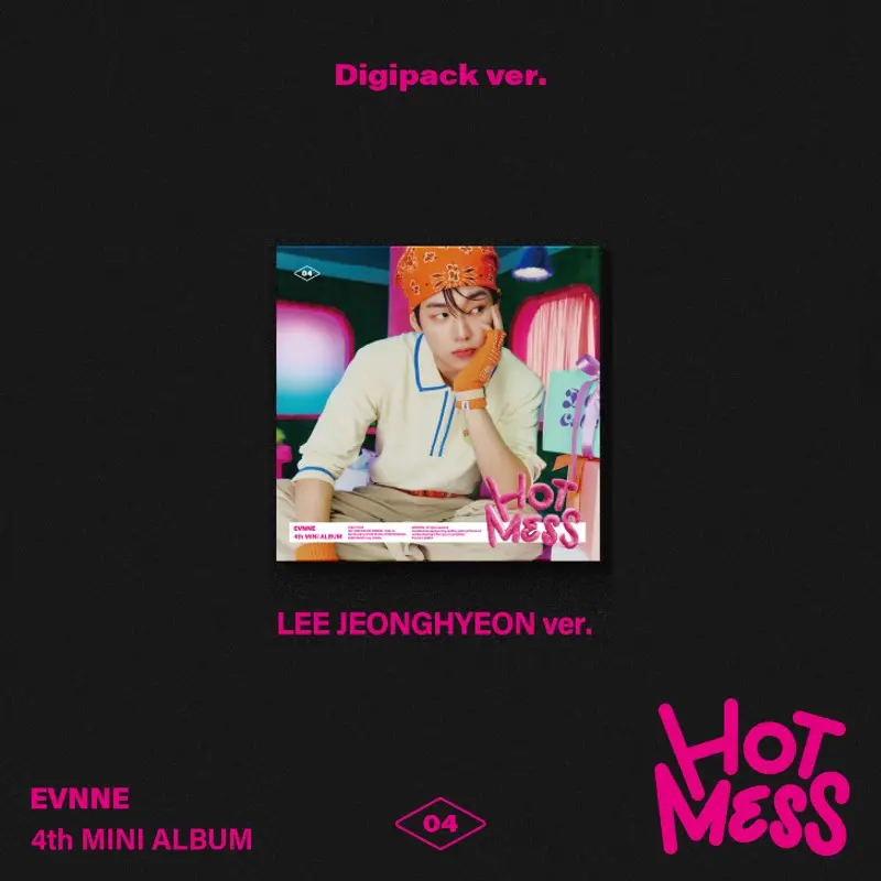 EVNNE 4TH MINI ALBUM - HOT MESS (DIGIPACK VERSION)