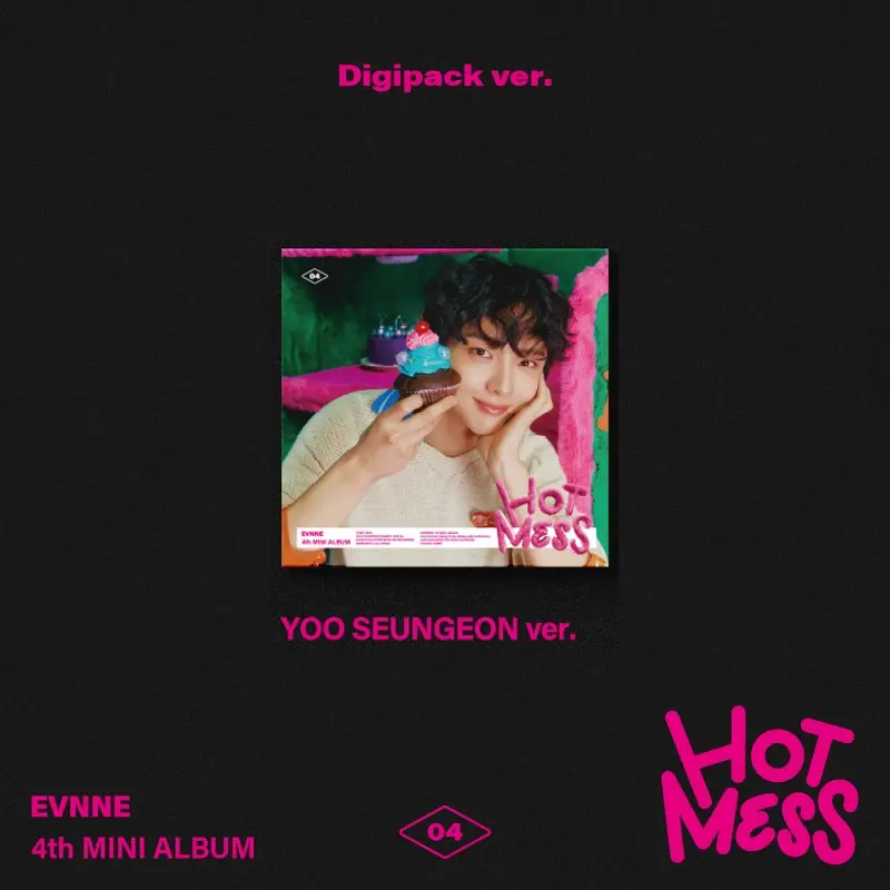 EVNNE 4TH MINI ALBUM - HOT MESS (DIGIPACK VERSION)