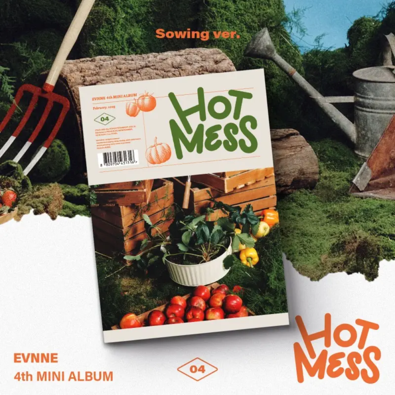 EVNNE 4TH MINI ALBUM - HOT MESS