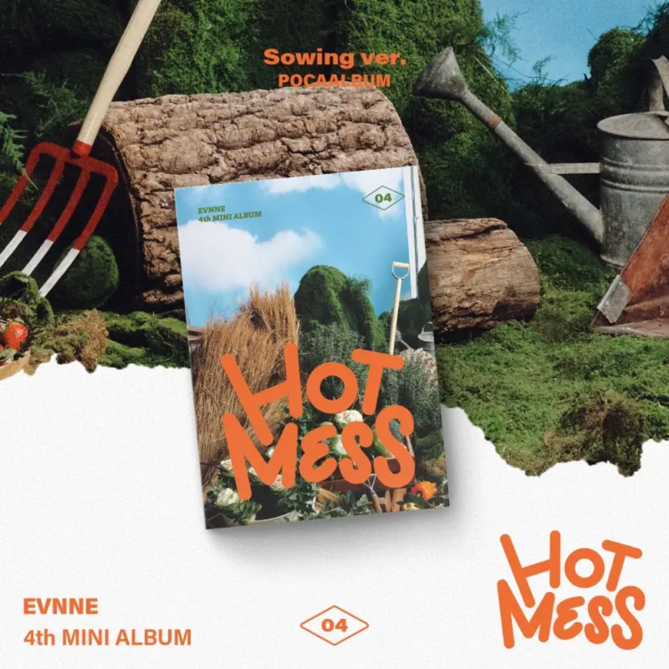 EVNNE 4TH MINI ALBUM - HOT MESS (POCA VER.)