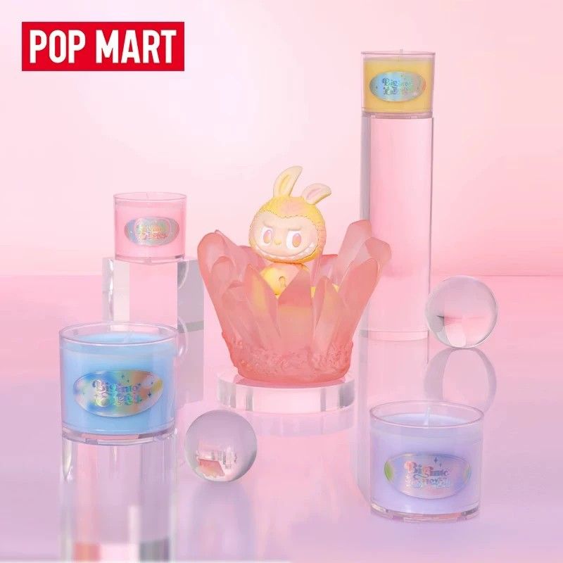 POP MART Authentic THE MONSTERS Labubu Big Into Energy Candle Holder