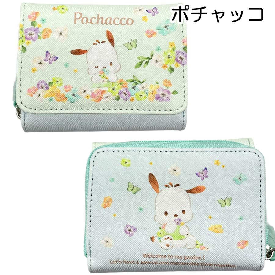 SANRIO© Floral 3 Fold Wallet (Japan Edition)