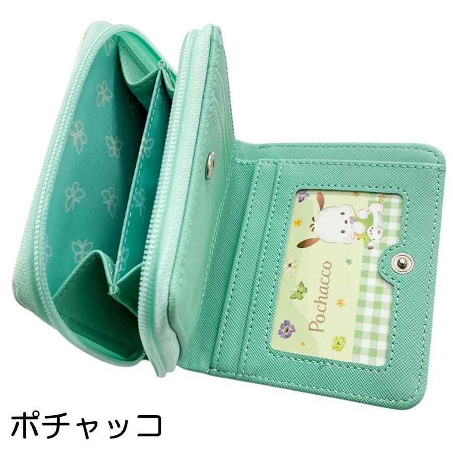 SANRIO© Floral Wallet with Zip (Japan Edition)