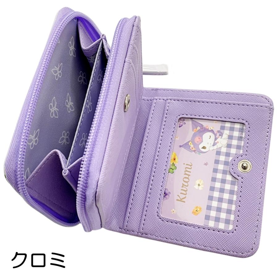 SANRIO© Floral Wallet with Zip (Japan Edition)