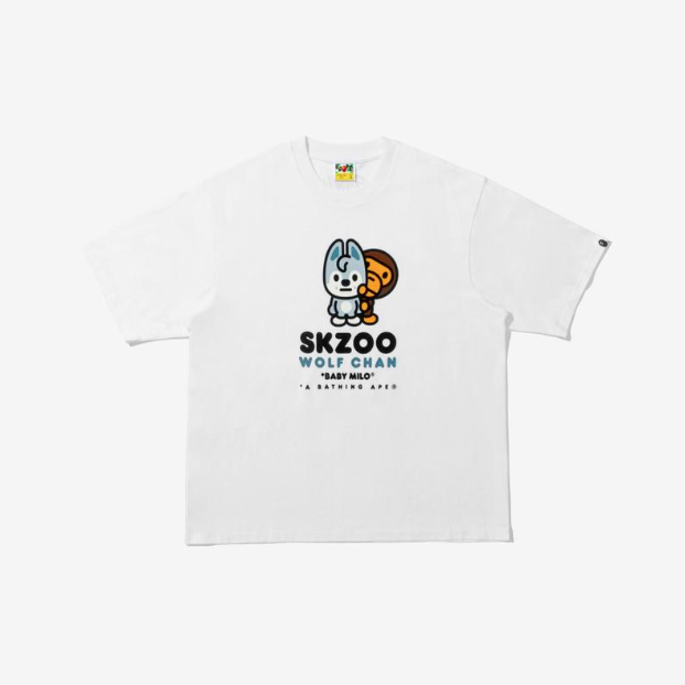 BAPE X STRAY KIDS BABY MILO TEE M