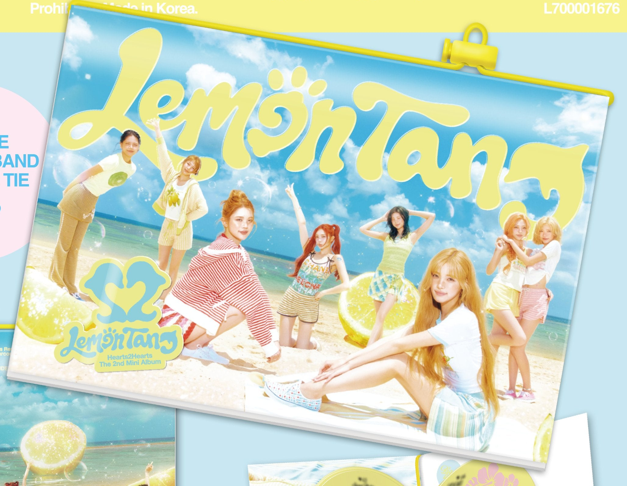 HEARTS2HEARTS 2ND MINI ALBUM - LEMON TANG (PHOTOBOOK VER.)