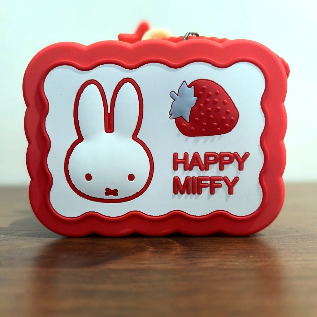 MIFFY Authentic Red Strawberry Silicon CoinBag