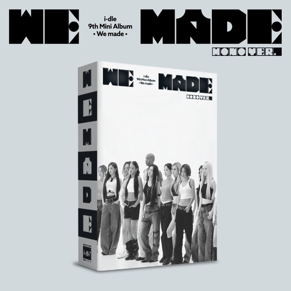 I-DLE 9TH MINI ALBUM - WE MADE (MONO VER)(A VER.)