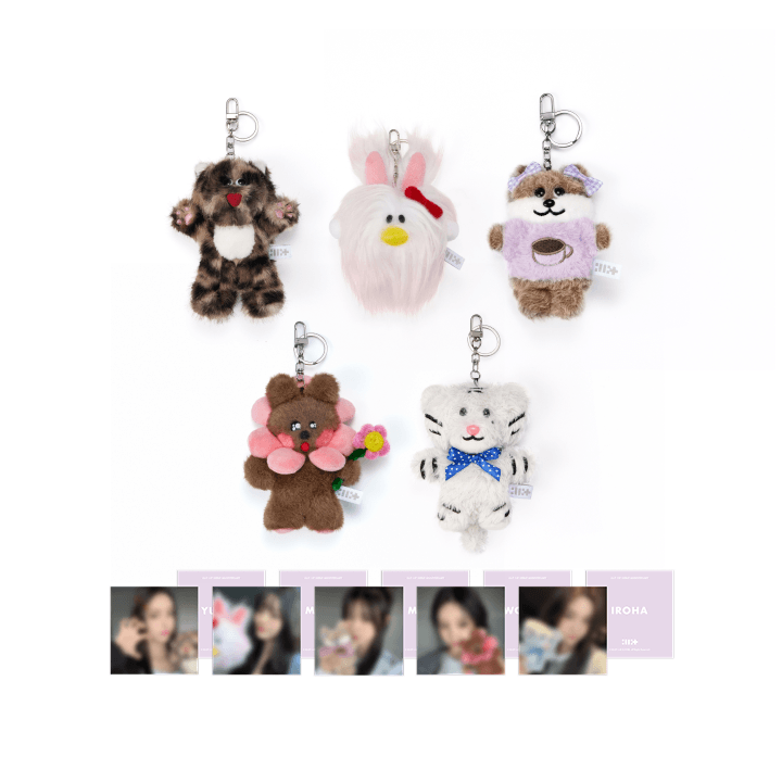ILLIT plush keyring キーホルダー ぬいぐるみ イロハ ILLIT - PLUSH KEYRING OFFICIAL MD