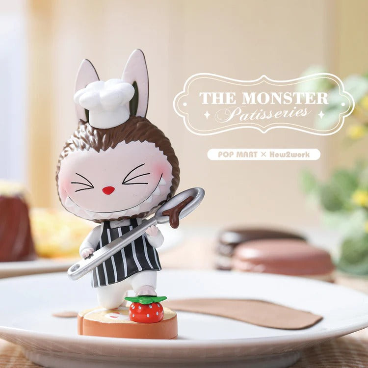 POP MART Authentic THE MONSTERS Labubu Figure Patisseries Mystery Box 12 Design (1 Piece)
