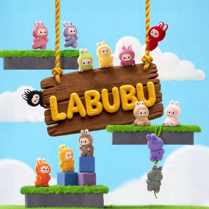 POP MART Authentic THE MONSTERS Labubu Pin For Love N-Z