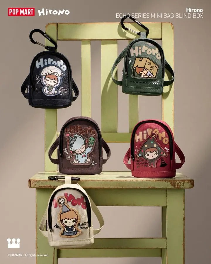 POP MART Authentic Hirono Echo Series Mini Bag Mystery Box