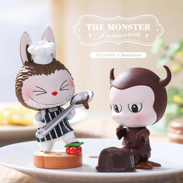 POP MART Authentic THE MONSTERS Labubu Figure Patisseries Mystery Box 12 Design (1 Piece)