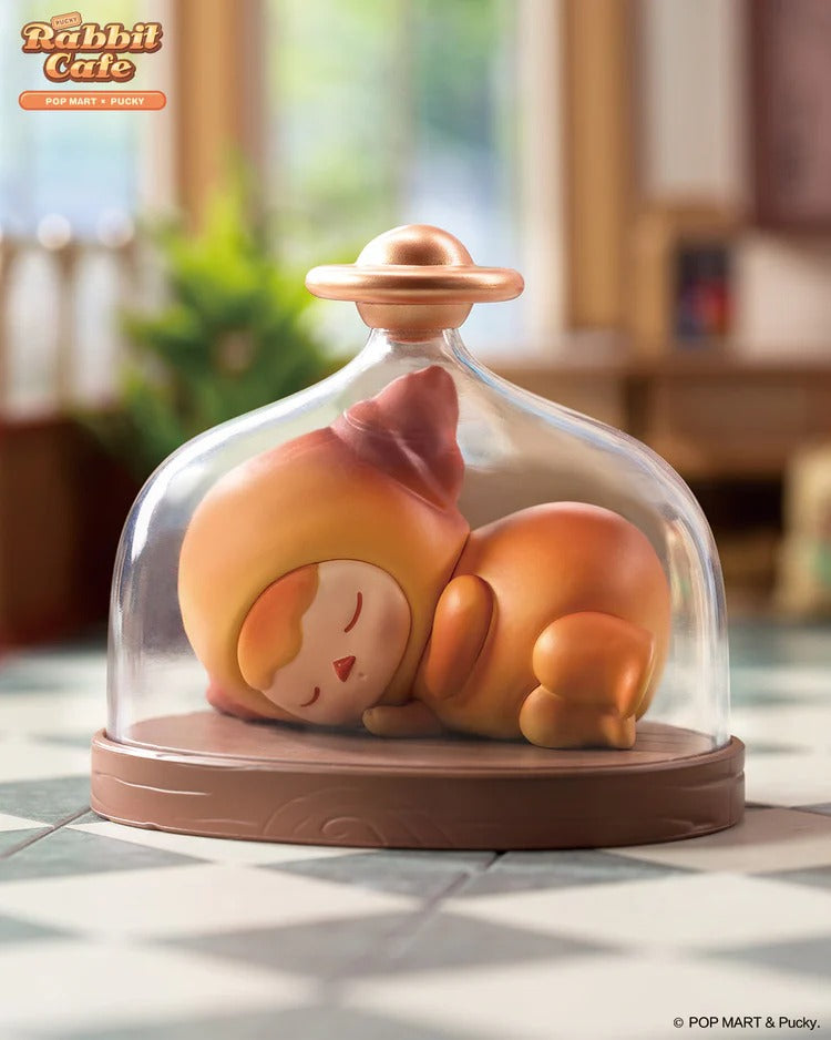 POP MART Authentic PUCKY Rabbit Cafe Series Mystery Box 12 Design (1 Piece)