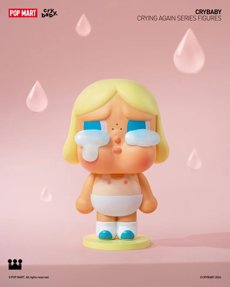 POP MART Authentic CRYBABY Crying Again Series Figures 12 Design Mystery Box (1 Piece)