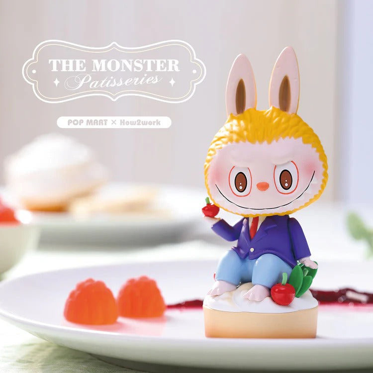 POP MART Authentic THE MONSTERS Labubu Figure Patisseries Mystery Box 12 Design (1 Piece)