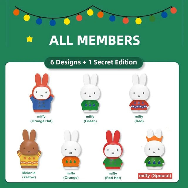 MIFFY Authentic Christmas Mystery Box 6 Designs