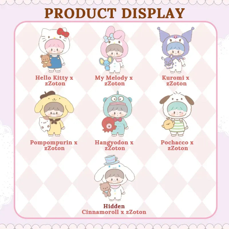 SANRIO x zZoton Authentic Love League Buddies Series Plush