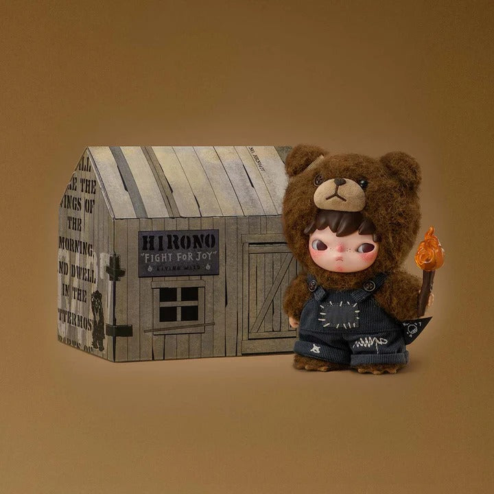 POP MART Authentic HIRONO Plush Living Wild - Fight for Joy