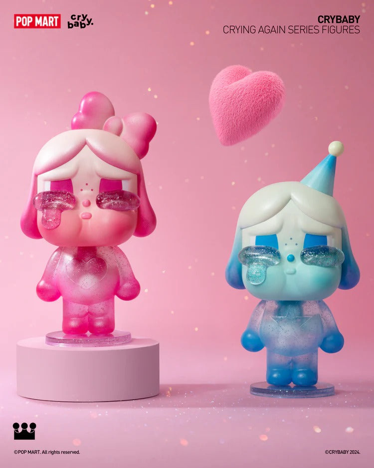 POP MART Authentic CRYBABY Crying Again Series Figures 12 Design Mystery Box (1 Piece)