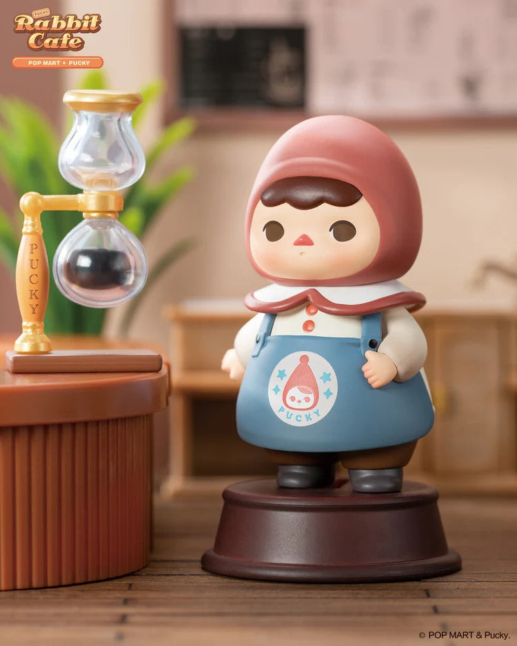 POP MART Authentic PUCKY Rabbit Cafe Series Mystery Box 12 Design (1 Piece)
