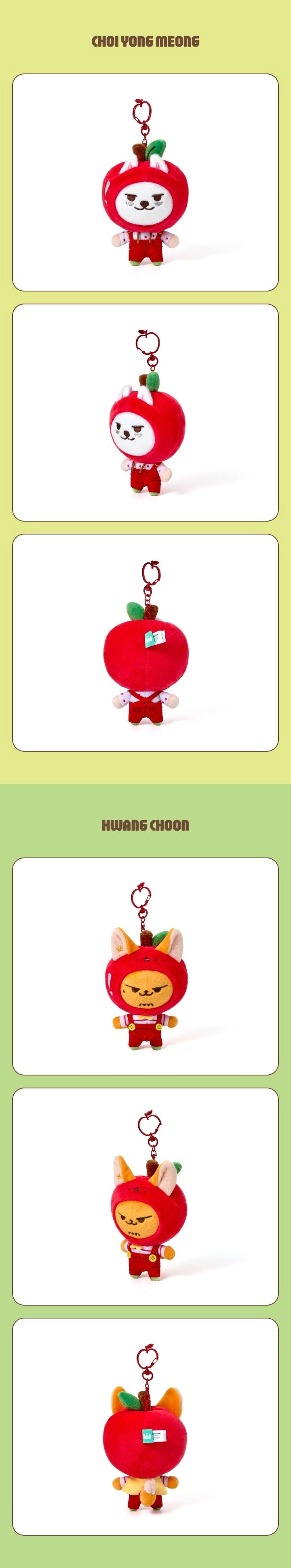 TXT - PPULBATU <HEY! APPUL> PLUSH KEYRING (APPLE VER.) OFFICIAL MD