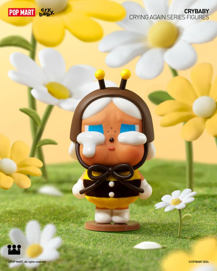 POP MART Authentic CRYBABY Crying Again Series Figures 12 Design Mystery Box (1 Piece)