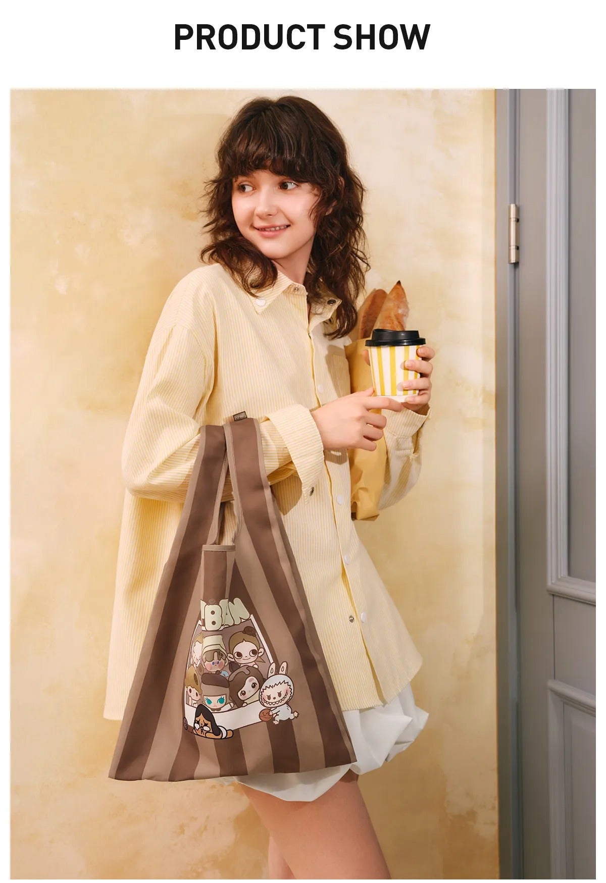 POP MART Coffee Factory EcoBag