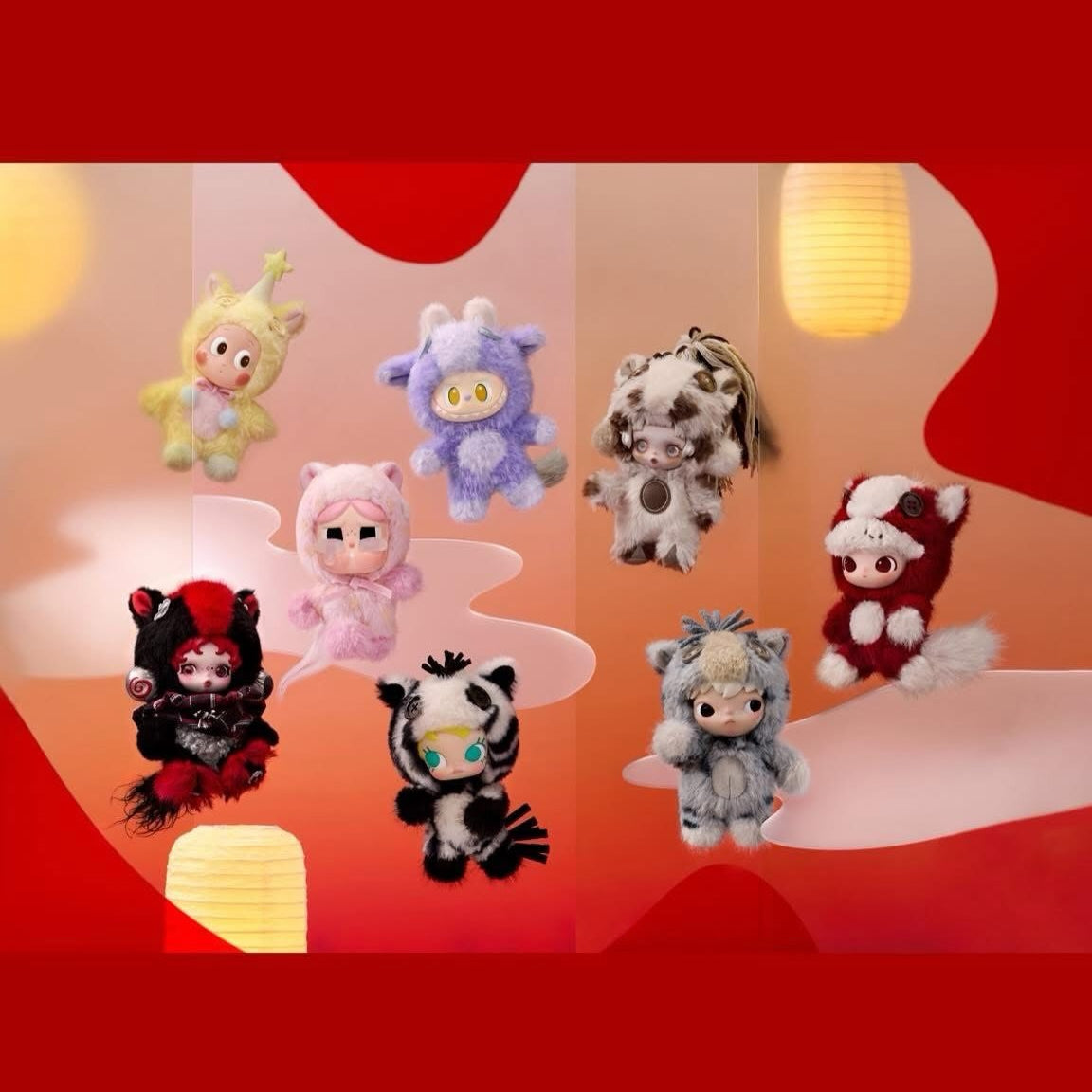 POP MART Authentic Have A Good Run Hanging Plush Mystery Box 7 Designs