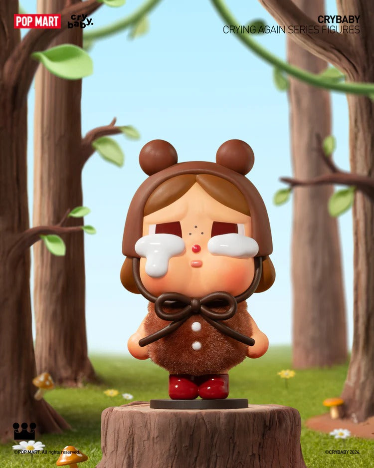 POP MART Authentic CRYBABY Crying Again Series Figures 12 Design Mystery Box (1 Piece)