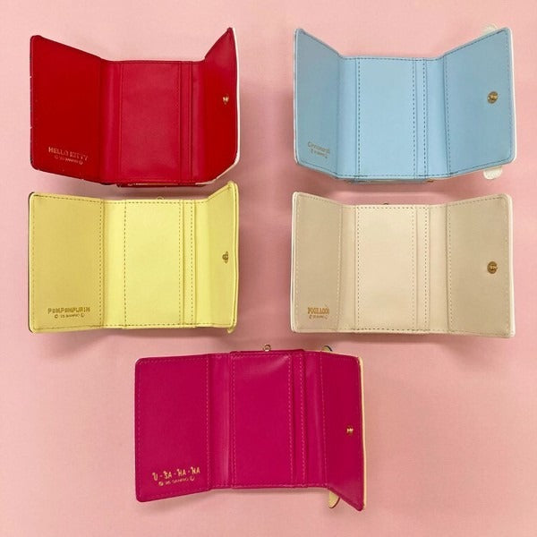 SANRIO© Pattern 3 Fold Wallet (Japan Edition)