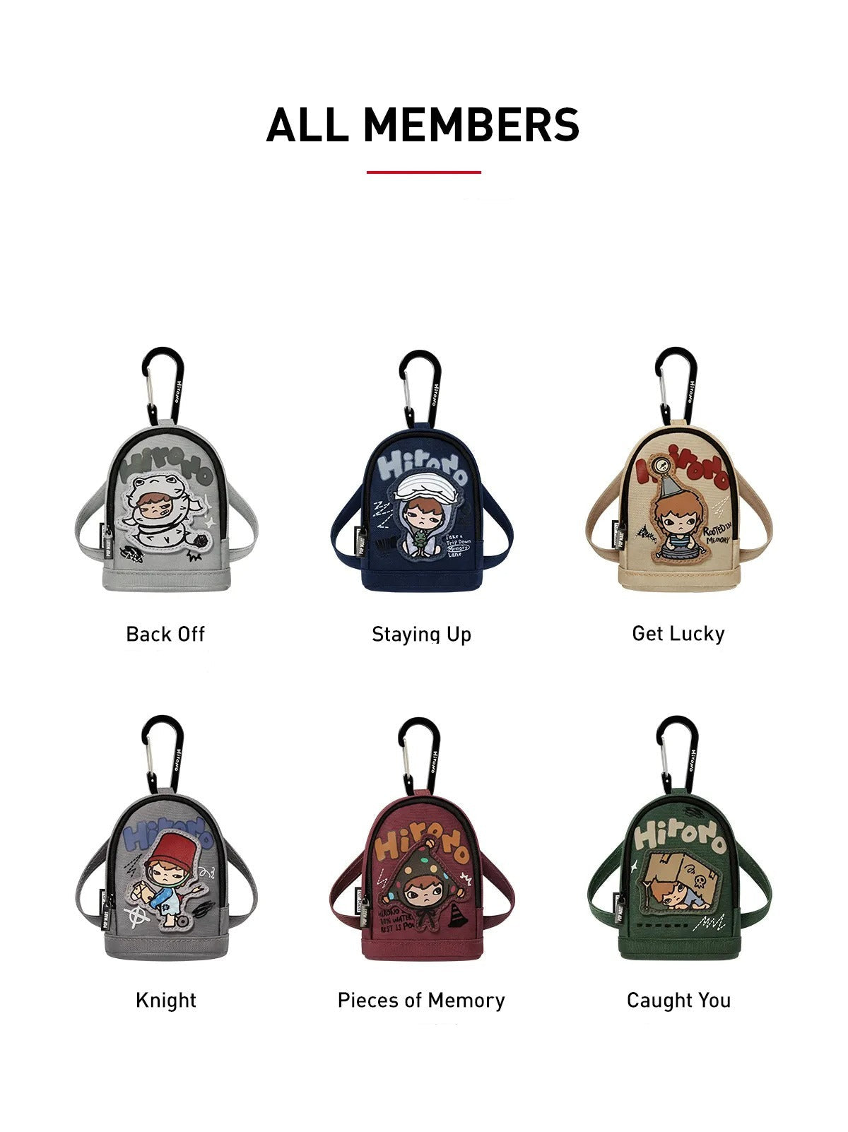 POP MART Authentic Hirono Echo Series Mini Bag Mystery Box