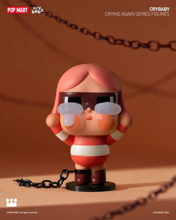 POP MART Authentic CRYBABY Crying Again Series Figures 12 Design Mystery Box (1 Piece)