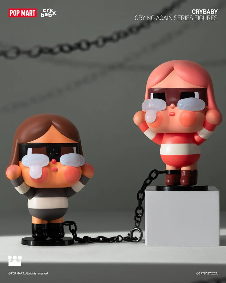 POP MART Authentic CRYBABY Crying Again Series Figures 12 Design Mystery Box (1 Piece)