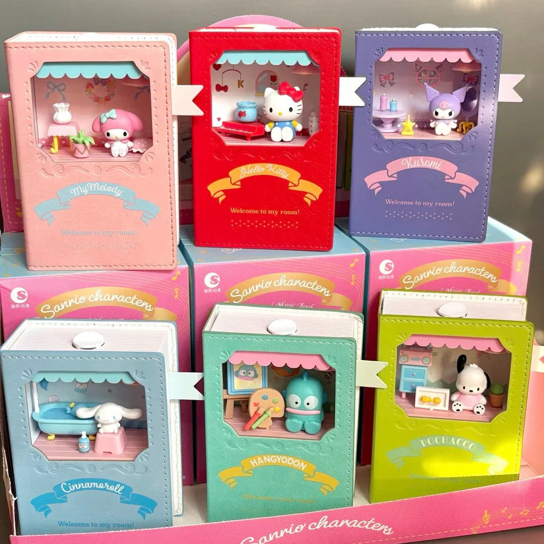 SANRIO Authentic Musical Book Mystery Box 6 Designs