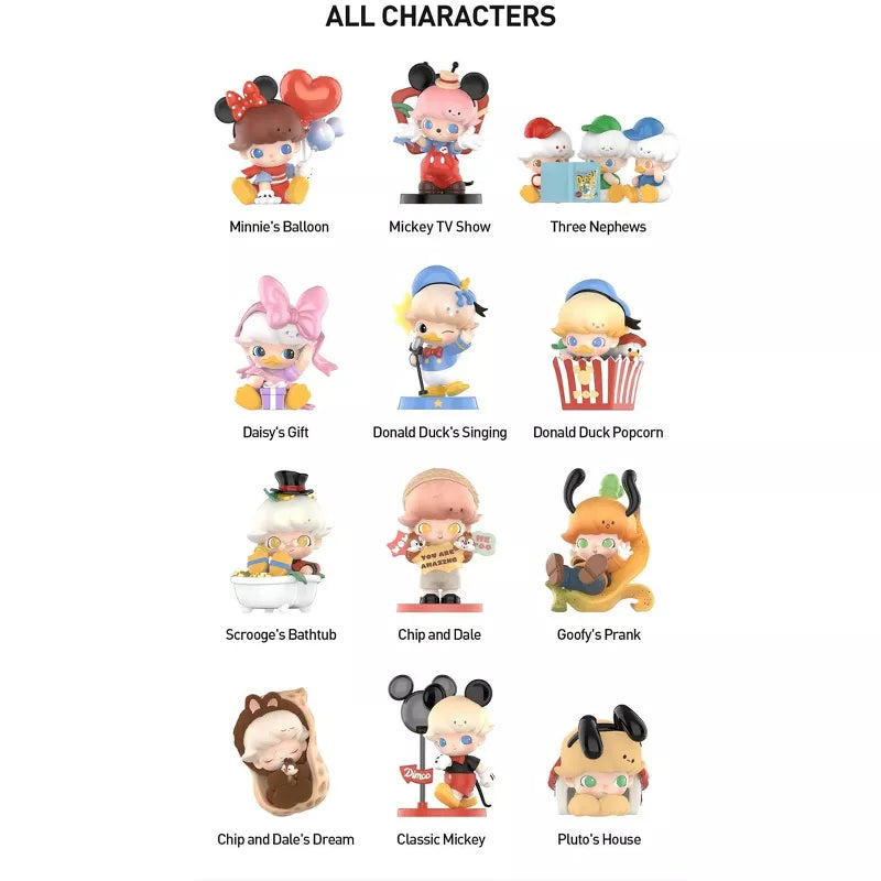 POP MART Authentic Dimoo World x Disney Mystery Box 12 Designs