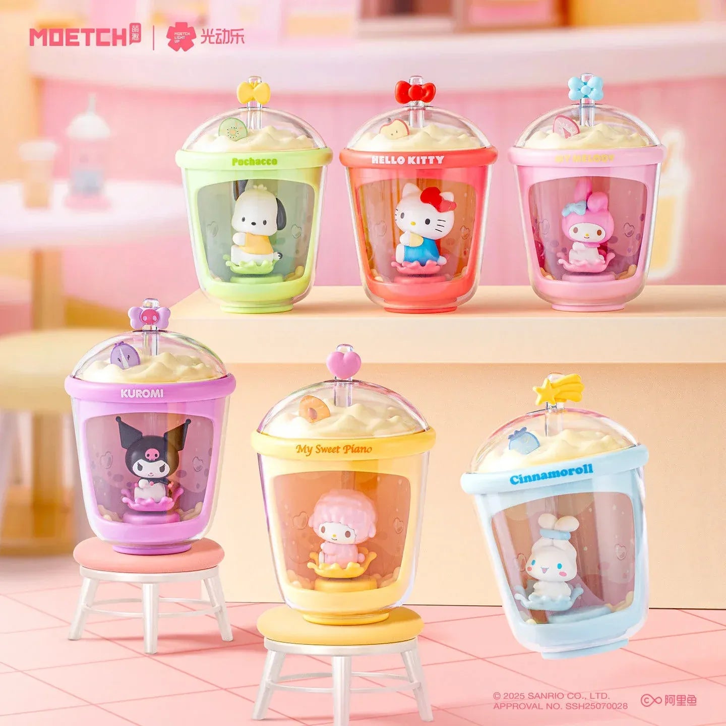 SANRIO Authentic Milk Tea Mystery Box 6 Designs