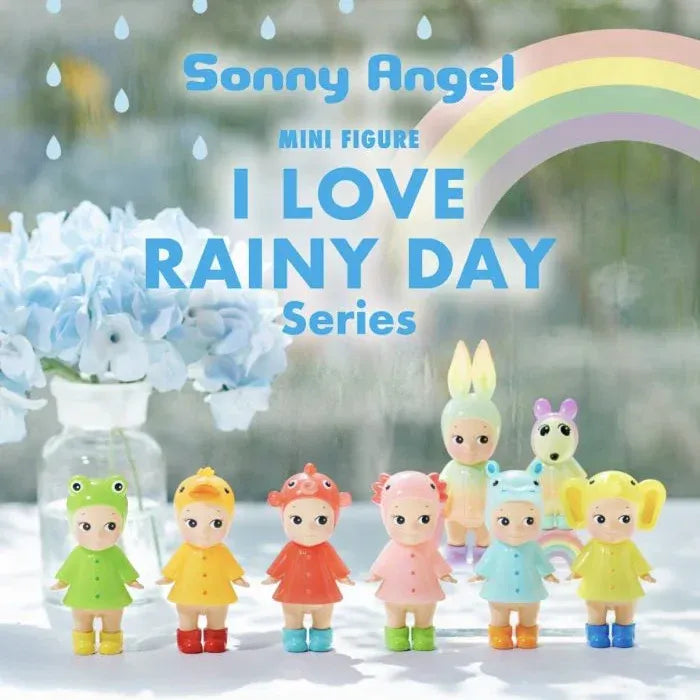 SONNY ANGEL© Mystery BoxAuthentic I Love Rainy Days 6 Design (1 Piece)