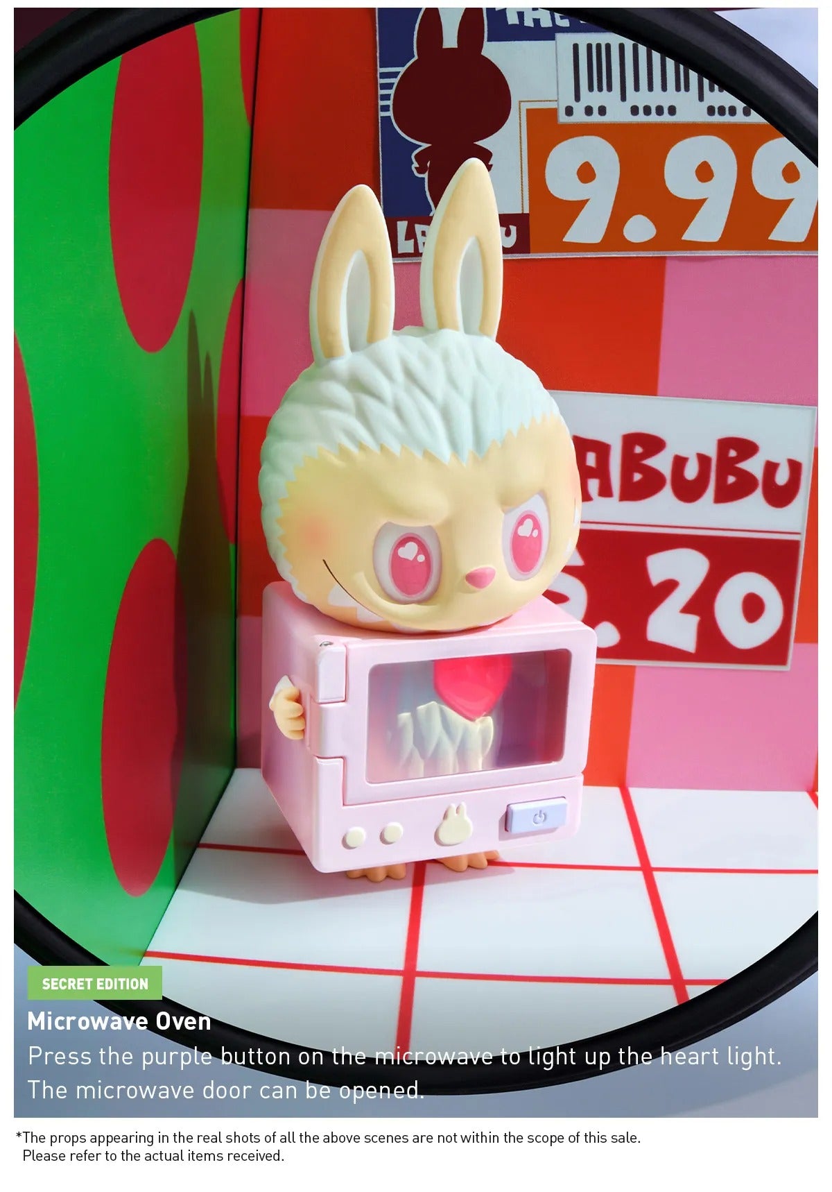 POP MART Authentic THE MONSTERS Labubu Figure Wacky Mart (Full set )