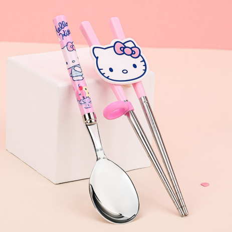 SANRIO© Spoon & Chopsticks Set (Korea Edition)