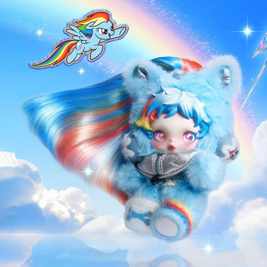 POP MART Skullpanda × My Little Pony Series Plush Mystery Box 6 Designs