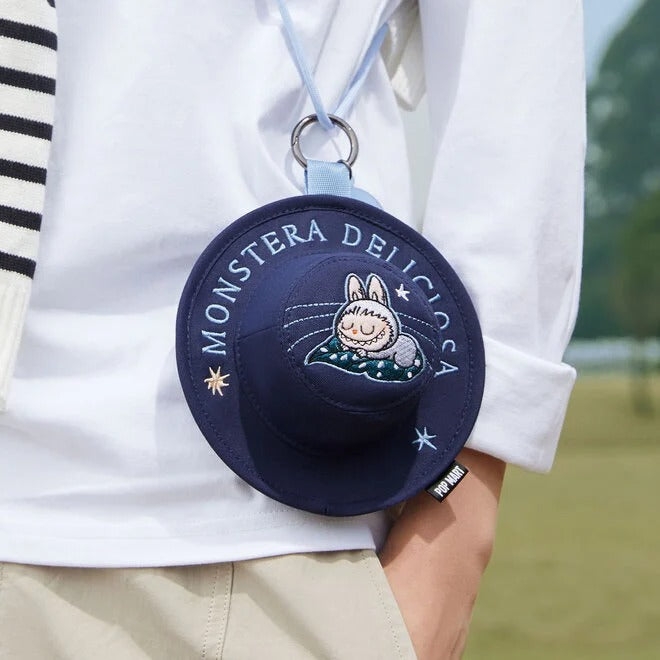 POP MART Authentic THE MONSTERS Bucket Hat Hanging Pouch Mystery Box 6 Designs