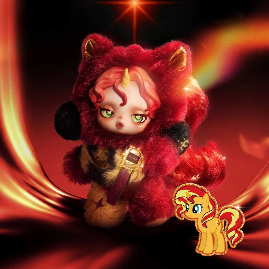POP MART Skullpanda × My Little Pony Series Plush Mystery Box 6 Designs