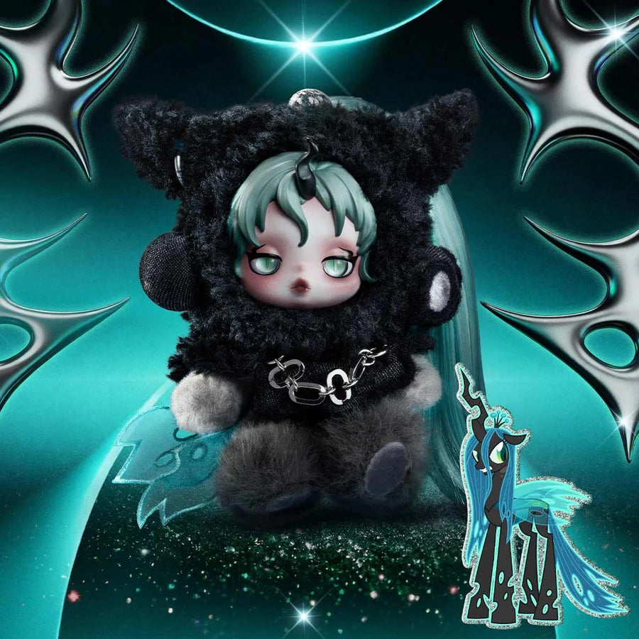 POP MART Skullpanda × My Little Pony Series Plush Mystery Box 6 Designs