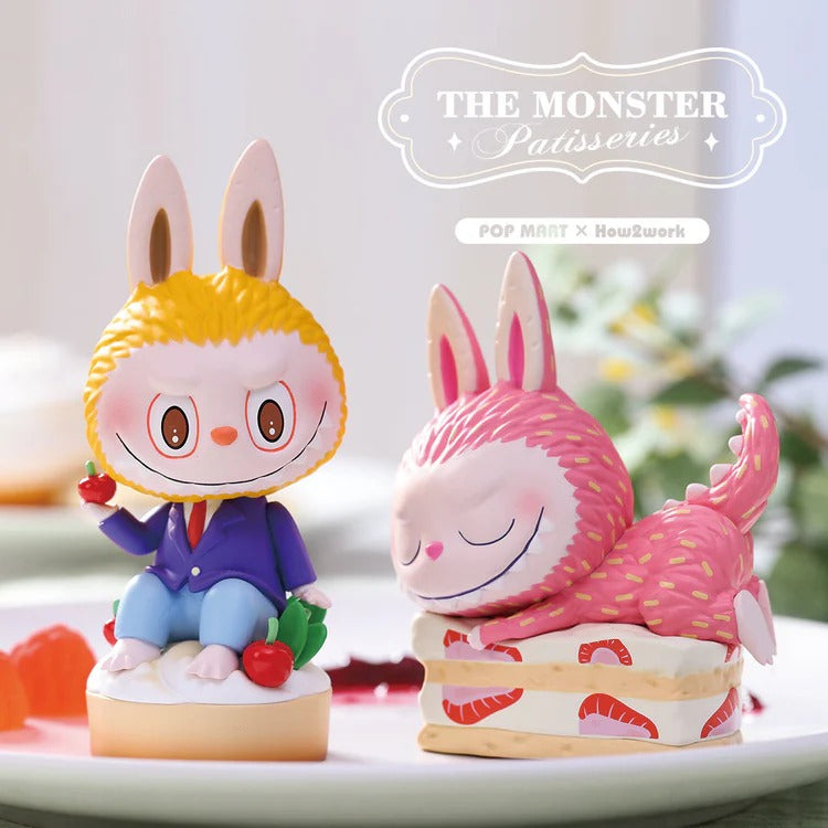 POP MART Authentic THE MONSTERS Labubu Figure Patisseries Mystery Box 12 Design (1 Piece)
